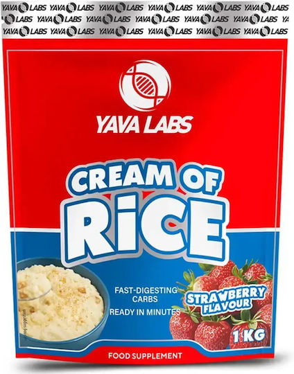 Yava Labs Cream Of Rice Besondere Nahrungsergänzungsmittel 1000gr Strawberry