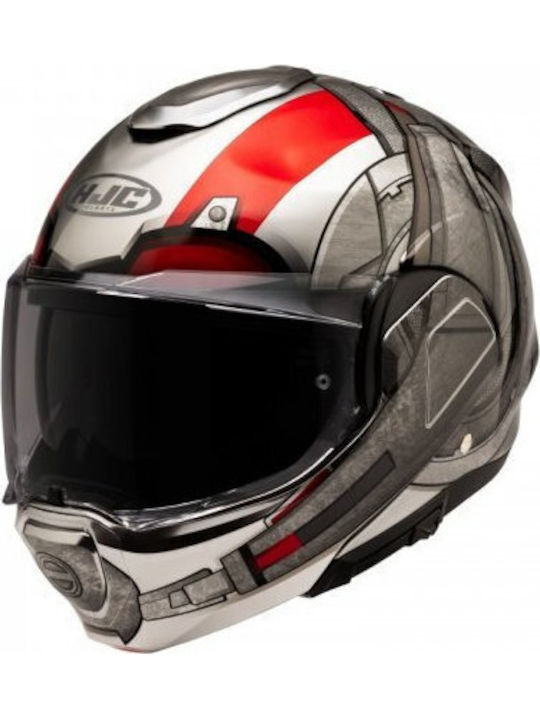 HJC F100 Antman Marvel MC1 Motorcycle Helmet Fl...