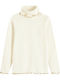 Kids Long-Sleeved White Blouse
