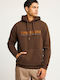 Sweatshirt with Hood Brown