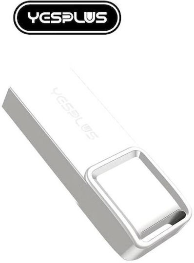 Yesplus USB Bluetooth 5.3 Adapter με Εμβέλεια 10m Ασημί (YS-621C)