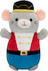 Jazwares Plüsch- und Kuscheltiere Squishmallows HugMees Weihnachten Murray Weihnachtliches für 3+ Jahre 35 cm