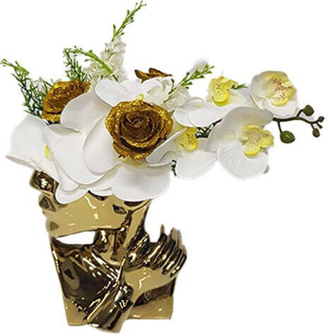 Velve Figură Decorativă din Material Ceramic 14x7x21cm 1buc