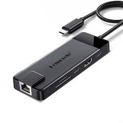 Lemorele TC93 USB-C Docking Station with HDMI 4K PD Ethernet Lemorele TC93 USB-C Docking Station with HDMI 4K PD Ethernet