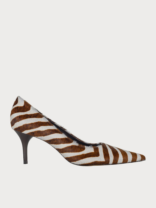 Carrano Γόβες Animal Print Πολύχρωμες