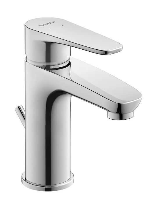 Duravit Αναμεικτική Μπαταρία Νιπτήρα Ασημί