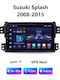 Car Audio System for Suzuki Splash 2008-2015 (Bluetooth/USB/WiFi/GPS/Apple-Carplay/Android-Auto) with Touch Screen 9"