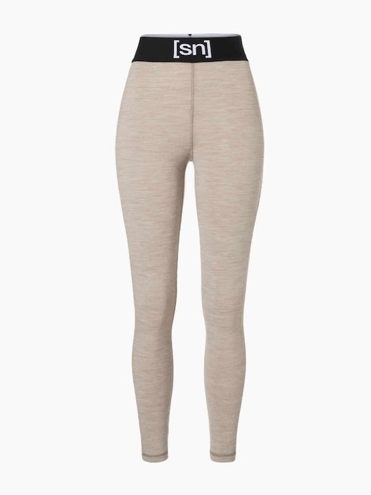 Super.Natural Pantaloni termici Bej