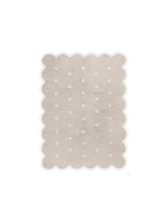 Lorena Canals Kids Synthetic Rug Biscuit 160x120cm