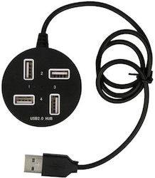 Andowl USB Хъб с 4 USB 2.0 Порта и USB-A Връзка