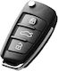Replacement Audi Key Cover 3 Buttons Without Key Dga 1 Pc