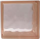 Υαλοτουβλο Wolke Rosa Τερματικο 19x19x8