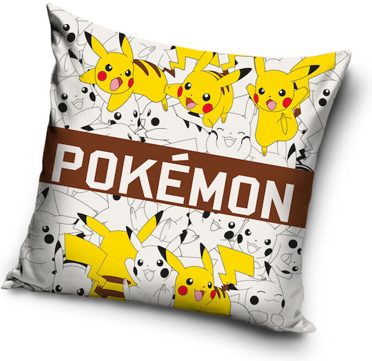 Pokemon Детски Декоративен Калъф За Възглавница 40x40см