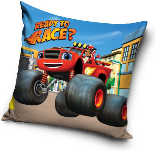 Blaze Kids Throw Pillow 40x40cm