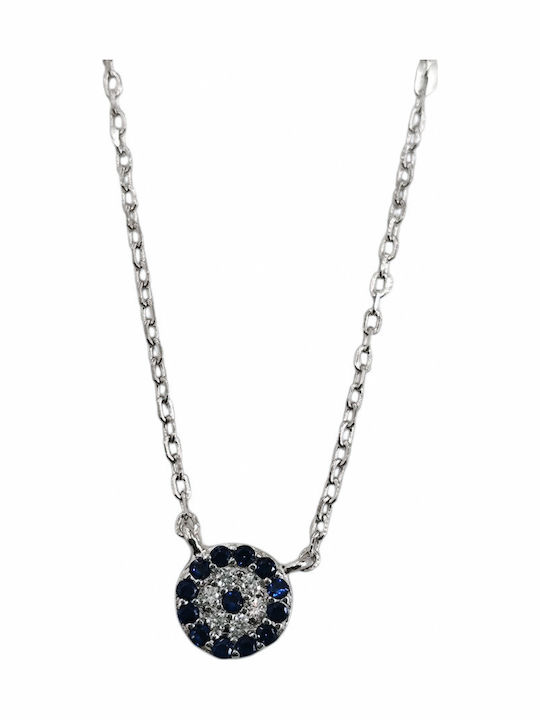 Damentraße Silber Auge Silver 925