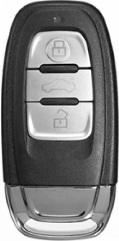 Ανταλλακτικο Κλειδι Audi A4l Q5 Keyless Remote 3 Κουμπιων Χωρις Κλειδι Dga 1 Τεμ
