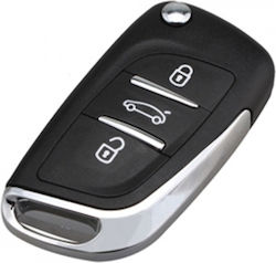 Citroen Klappbares Ersatzschlüsselschale mit 3 Tasten Lamellen Va2 Ohne Schlüssel Dga 1 Stück Citroen Klappbares Ersatzschlüsselschale mit 3 Tasten Lamellen Va2 Ohne Schlüssel Dga 1 Stück