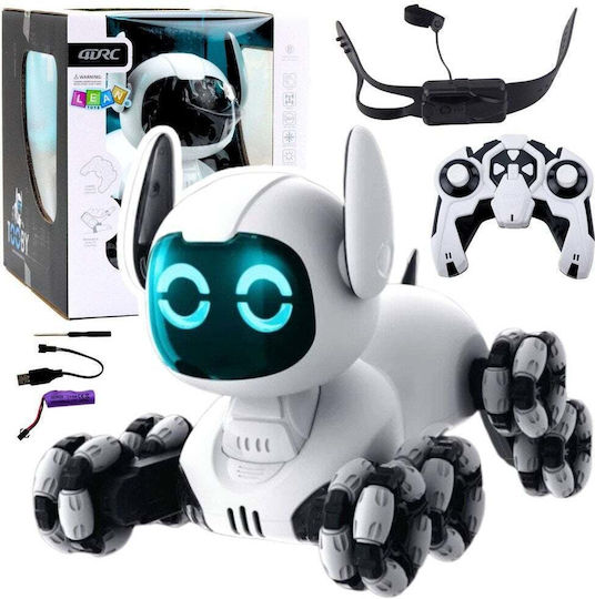 Lean Toys Remote Controlled Ferngesteuertes Roboter Weiß
