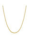 Kritsimis Goldene Kette Nacken 14K