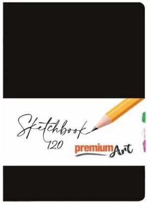 A&g Sketch Book Premium Art A5 96 Sheets 120g
