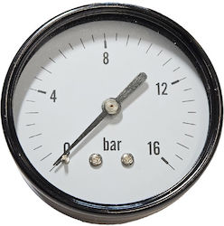Μανόμετρο D.63 1/4bsp Back 0-16bar