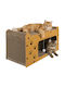 Purlov Scratching Post Brown Ceiling 29.5x56x27cm