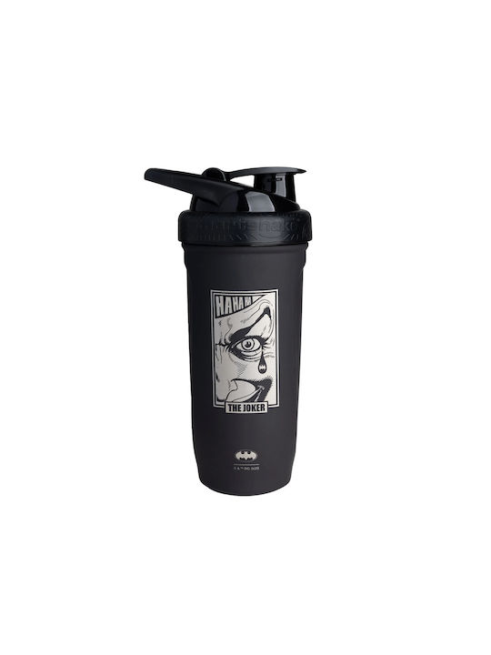 SmartShake Reforced DC Comics The Jocker Wanted Shaker Πρωτεΐνης 900ml Ανοξείδωτο Μαύρο
