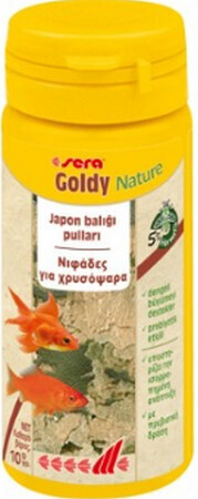 Sera Goldy Τροφή για Χρυσόψαρα σε Νιφάδες με Σπιρουλίνα 50ml | Skroutz.gr