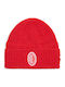 Beanie Unisex Beanie Gestrickt in Rot Farbe