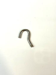 Nickel-Plated Hook M3 25x8.6mm Inner Diameter Metal