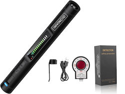 Invincio Detector Portabil Microfon Cameră Spion 12 Niveluri De Detectare Indicator Led Sunet Detectează Gps Gsm Localizatoare Dispozitive De Ascultare Alte Surse Ascunse Frecvențe 100 Micro Hz-8 Ghz Negru Mat Invincio Detector Portabil Microfon Cameră Spion 12 Niveluri De Detectare Indicator Led Sunet Detectează Gps Gsm Localizatoare Dispozitive De Ascultare Alte Surse Ascunse Frecvențe 100 Micro Hz-8 Ghz Negru Mat