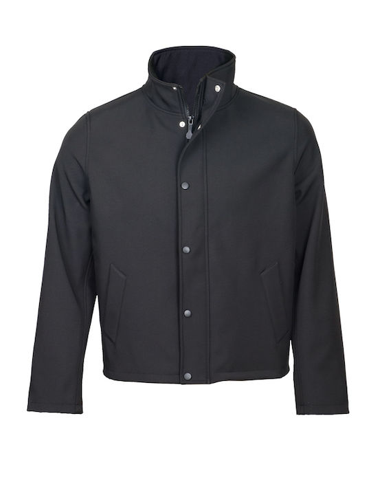 Fageo Jachetă de lucru Softshell Negru