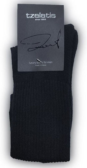 Tzelatis 2000 Iσοθερμικές Ολόμαλλες Κάλτσες 100% Merino Μέγεθος Κάλτσας One Size 41-44 Μαύρο