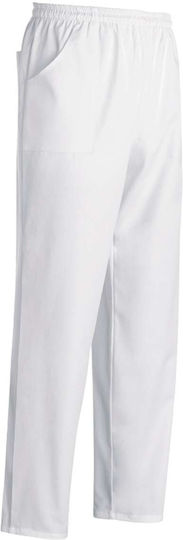 Unisex Kochhose Egochef Bazzy Kordel Sorona Weiße