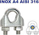 M8248-d3 Clește Sârmă De Cablu Ø3mm Inox A4-aisi 316