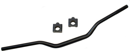 Ghidon De Motocicletă Cavaletă Super Moto 28,6mm Negru Roc