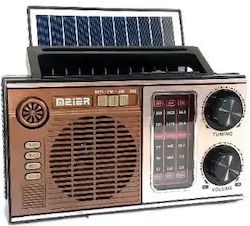 Meier M-538BT-S Retro Φορητό Ραδιόφωνο Ηλιακό μ...