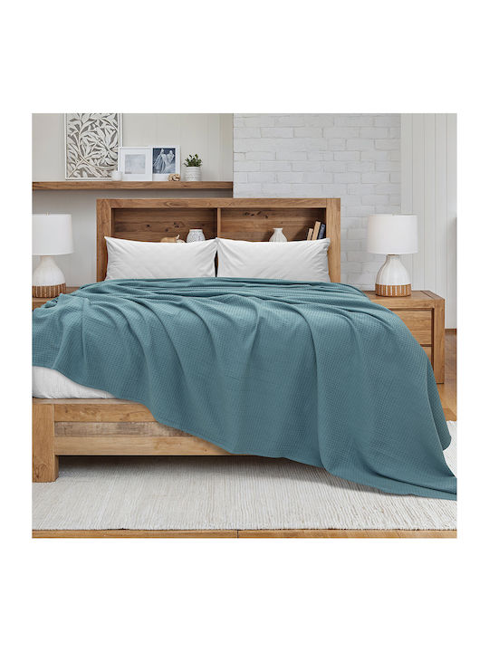 Lino Home Cocoon Pique Blanket Double 240x260cm...