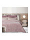 Das Home 1372 Pătură Polar Fleece Superdublă 240x260 cm Lila Pudrat