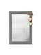 Wooden Photo Frame with Gray Frame