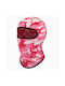Fixato Camouflage Balaclava Unisex Uv Protection Elastic Breathable Material One Size Pink Storm