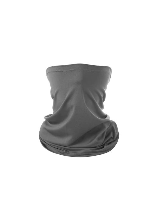 Unisex Multifunctional Bandana Fixato UV Protection Elastic Breathable Material One Size Gray