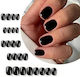 Nail Tips in Black Color