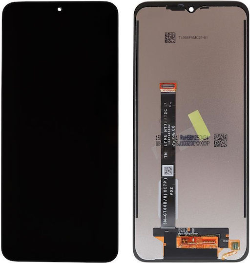 Samsung Οθόνη mit Touch-Mechanismus für Samsung G766B Galaxy Xcover 7 Pro (Schwarz)