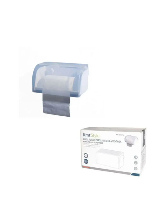 KMT Style Wall-mounted Paper Holder Plastic with Suction Cup White