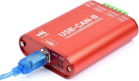 Waveshare Usb To Can Adapter Dual-channel Can Analyzer Industrial Isolation