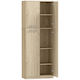 HomCom Bathroom Cabinet L59xW31xH155cm Oak