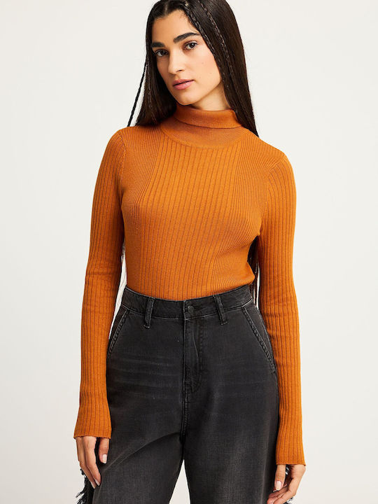 Funky Buddha Women's Long Sleeve Sweater Turtle...