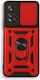 Bodycell Slide Cover Back Cover Roșu (Redmi Note 11 Pro+ 5G)