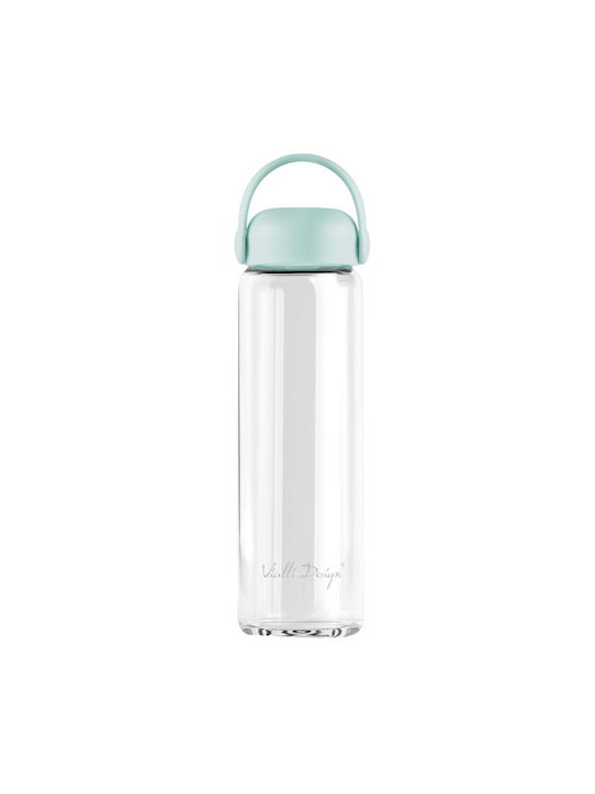Vialli Design Water Bottle Plastic 540ml Green
